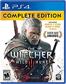 PS4: WITCHER III: WILD HUNT COMPLETE EDITION (COMPLETE)